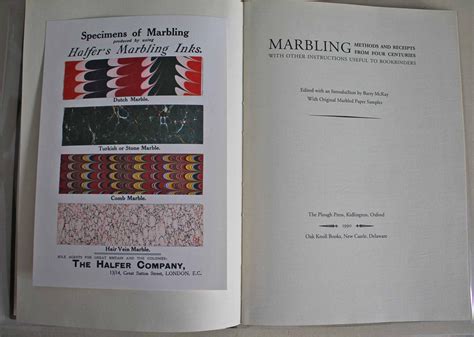 Marbling Methods & Receipts From Four Ce