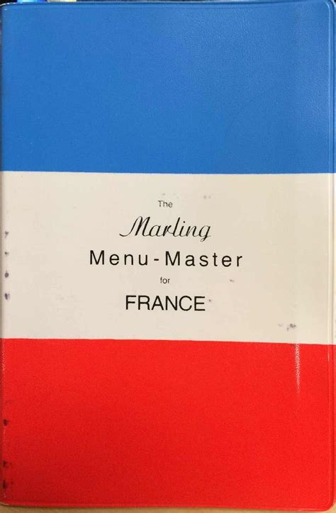Marling Menu-Master for France