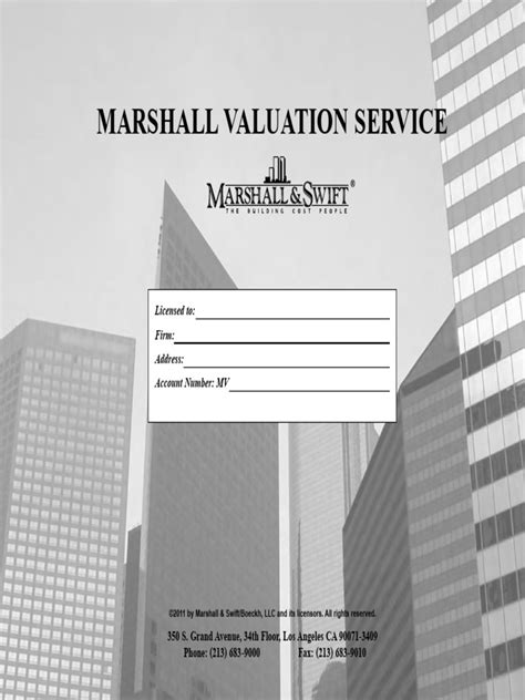 Marshall Valuation Service
