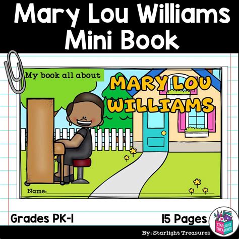 Mary Lou Williams Coloring Book