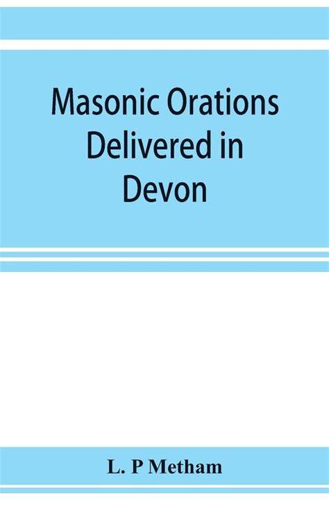 Masonic Orations