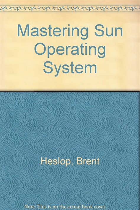 Mastering Sunos