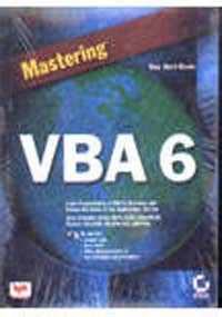 Mastering Vba 6