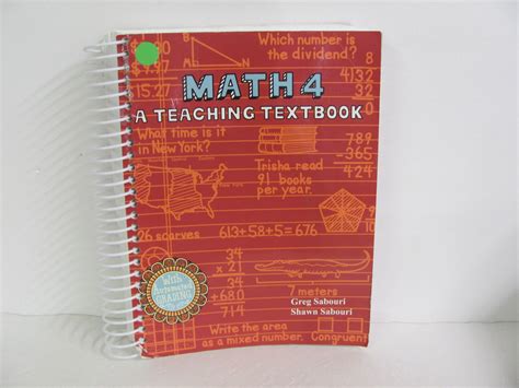 Math 4 - A Teaching Textbook