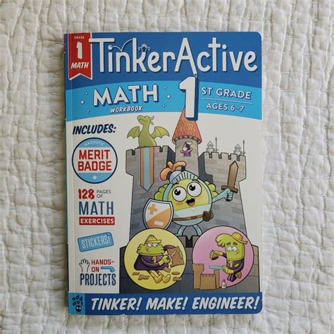 Math Workbook TinkerActive, Grade 1