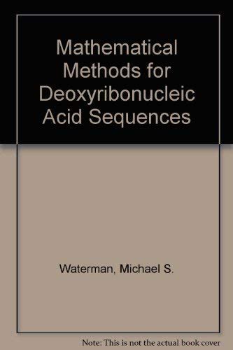 Mathl Methods for DNA Sequences
