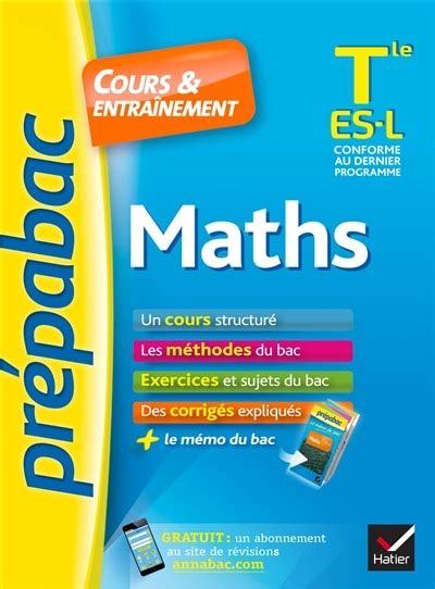Maths Terminale ES