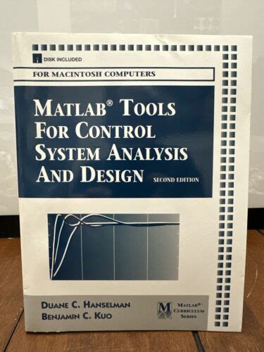 Matlab Tools for Control System Analysis and Design
