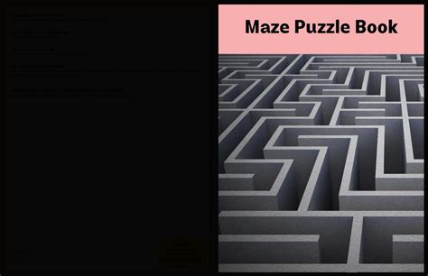 Maze Book: Maze Puzzle Book