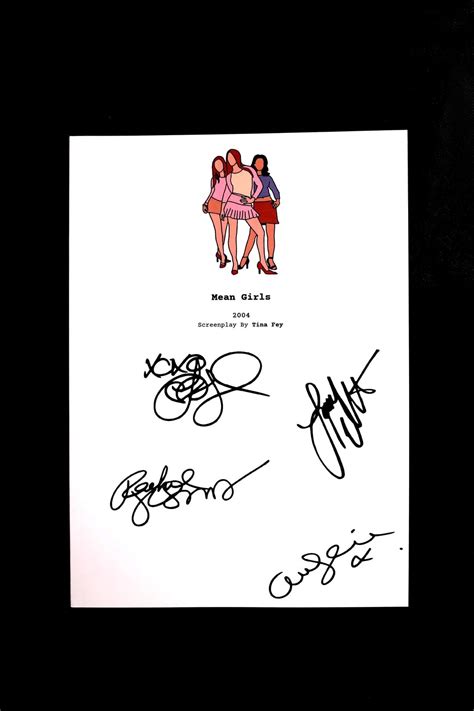 Mean Girls: Screenplay