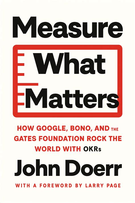 Measure What Matters