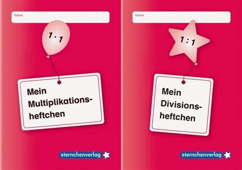 Mein Multiplikationsheftchen