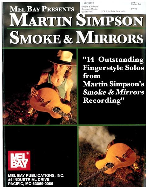 Mel Bay Martin Simpson Smoke & Mirrors