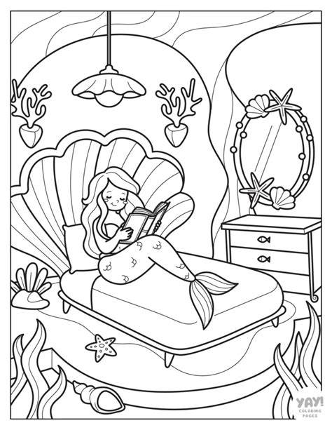 Mermaids, Reimagined: A Coloring Book