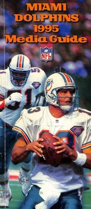 Miami Dolphins 1995 Media Guide