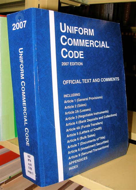 Michigan Universal Commercial Code: 2021