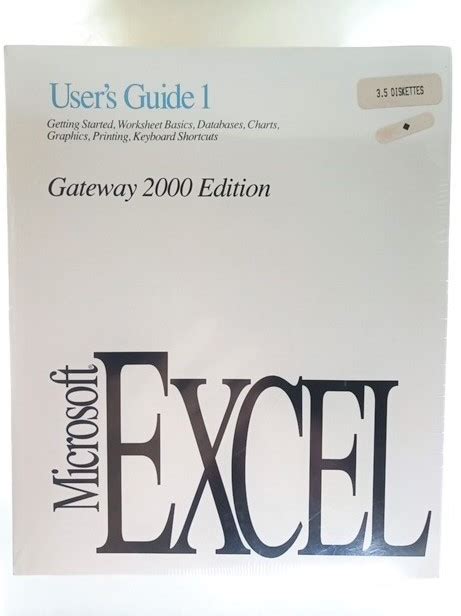 Microsoft Excel Gateway 2000 Edition