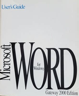 Microsoft Graph Gateway 2000 Edition User's Guide