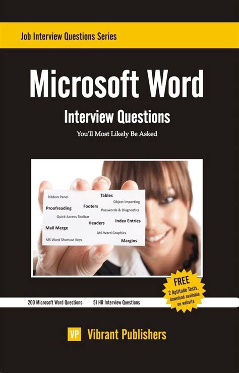 Microsoft Word Interview Questions