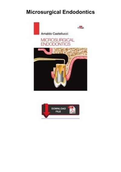 Microsurgical Endodontics