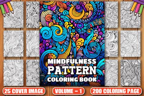 Mindfulness Pattern Coloring Book