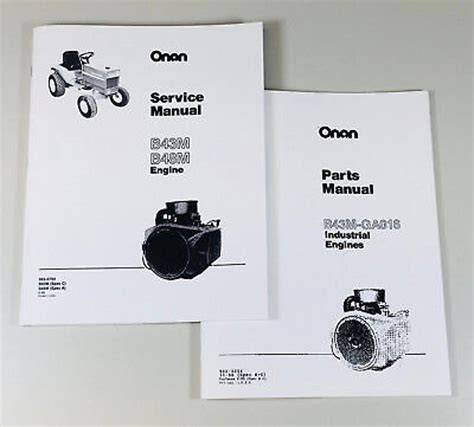 Misc. Engines Onan 16HP G LP NG Operators Manual