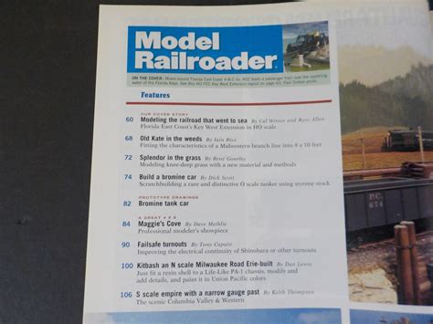 Model Railroader Magazine February 2001