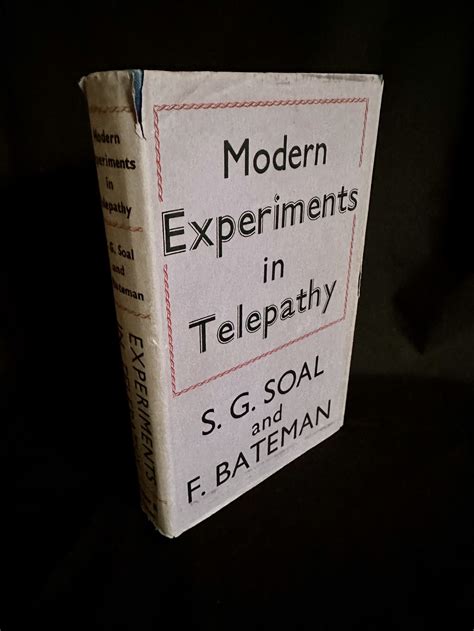 Modern Experiments in Telepathy