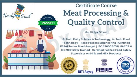 Modern Meat Processing and Quality Control