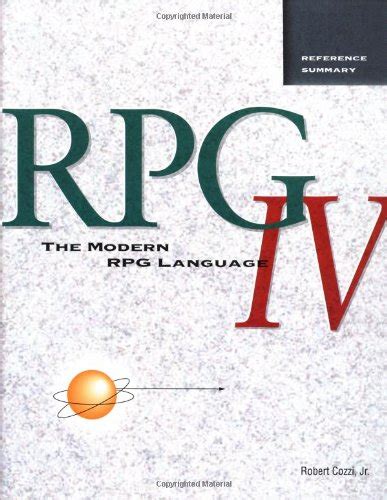 Modern RPG Language Reference Summary