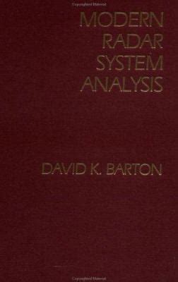 Modern Radar System Analysis (Radar Library)