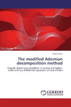 Modification of the adomian decomposition method