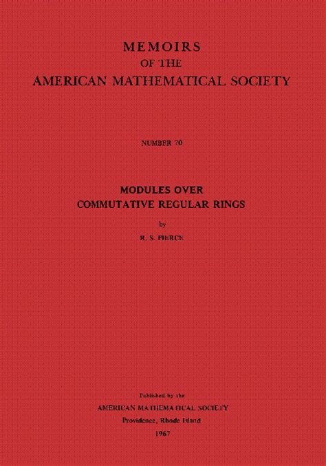 Modules over Commutative Regular Rings