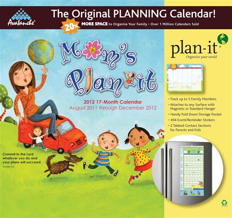 Mom's Plan-it Scripture Plan-it Plus 2012 Calendar