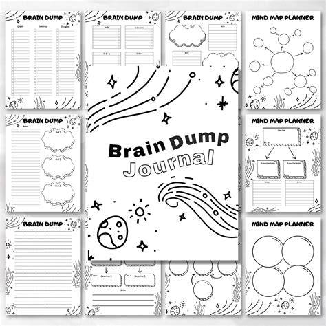 Mom Life brain dump journal