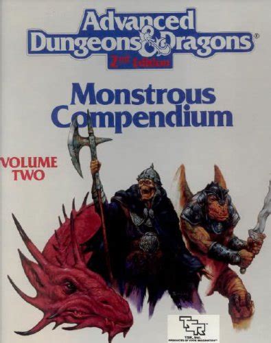 Monstrous Compendium: Volume Two