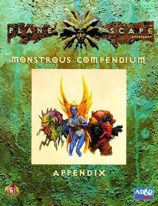 Monstrous Compendium Appendix