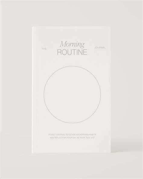 Morning Routine Journal