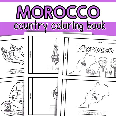 Morocco Coloring Book (Color the World)