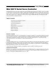 Motomatic servo control course manual