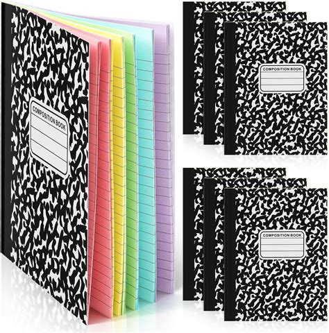Multi Colored Paper: Writing Note Books