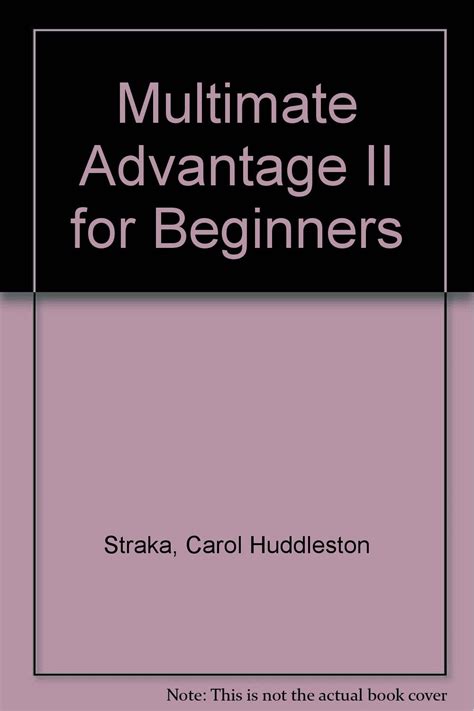 Multimate Advantage II for Beginners