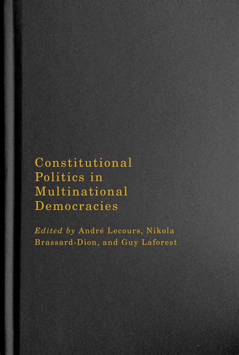 Multinational Democracies