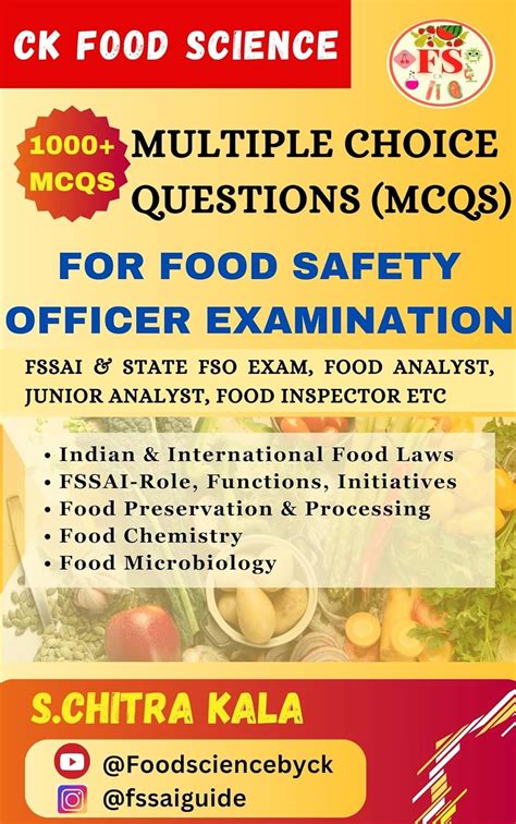 Multiple Choice Questions On Food Service