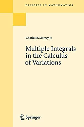 Multiple Integrals in the Calculus of Variations
