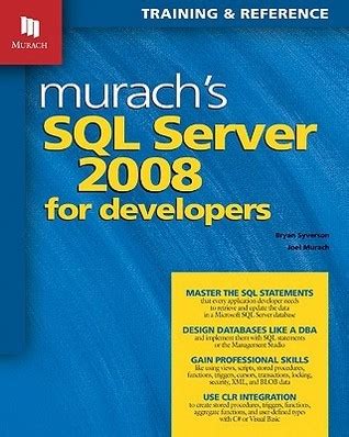 Murach's SQL Server 2008 for Developers