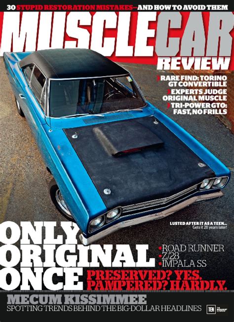 Muscle Car Review Magazine August 2016