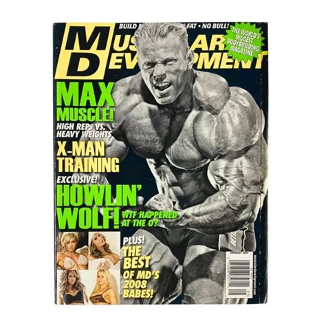 Muscular Development Magazine January 2009