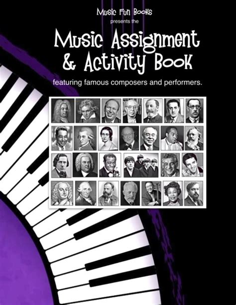 Music Lesson Practice and Assignment book