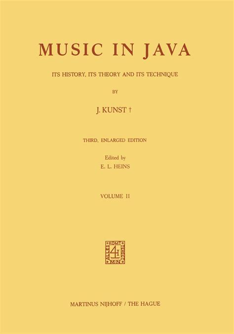 Music in Java: History Its Theory and Its Technique